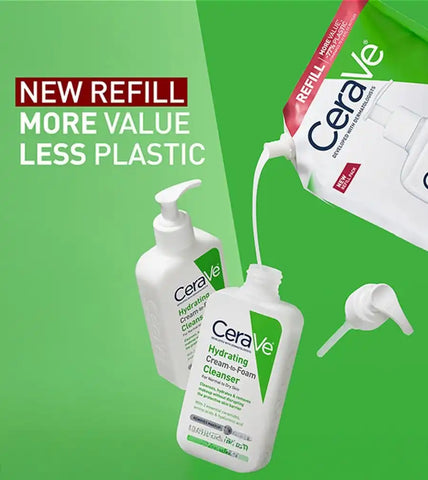 Hydrating Cream-to-Foam Cleanser Refill